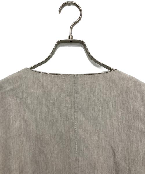 blanc vert（ブランヴェール）blanc vert (ブランヴェール) ジップアップジャケット アイボリー サイズ:38の古着・服飾アイテム