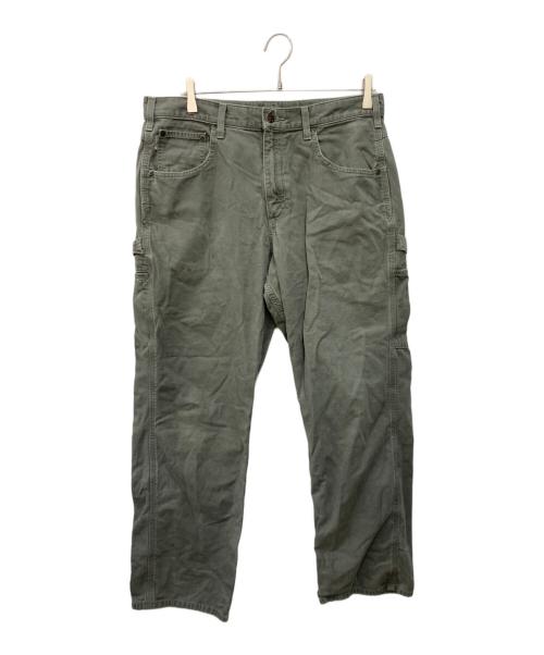 CarHartt（カーハート）CarHartt (カーハート) ペインターパンツ グリーン サイズ:86cm(W34)の古着・服飾アイテム