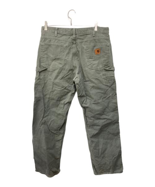 CarHartt（カーハート）CarHartt (カーハート) ペインターパンツ グリーン サイズ:86cm(W34)の古着・服飾アイテム