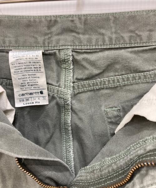 CarHartt（カーハート）CarHartt (カーハート) ペインターパンツ グリーン サイズ:86cm(W34)の古着・服飾アイテム