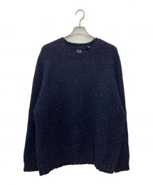 GAP（ギャップ）の古着「ネップ混ニット」｜ネイビー