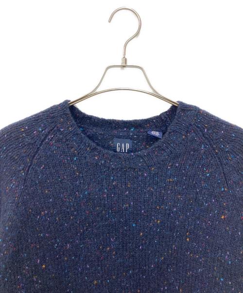 GAP（ギャップ）GAP (ギャップ) ネップ混ニット ネイビー サイズ:XXLの古着・服飾アイテム