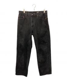 LEVI'S（リーバイス）の古着「リラックスドフィットデニムパンツ」｜ブラック