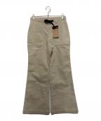 THE NORTH FACEザ ノース フェイス）の古着「バレーウェーブフレアパンツ」｜ベージュ