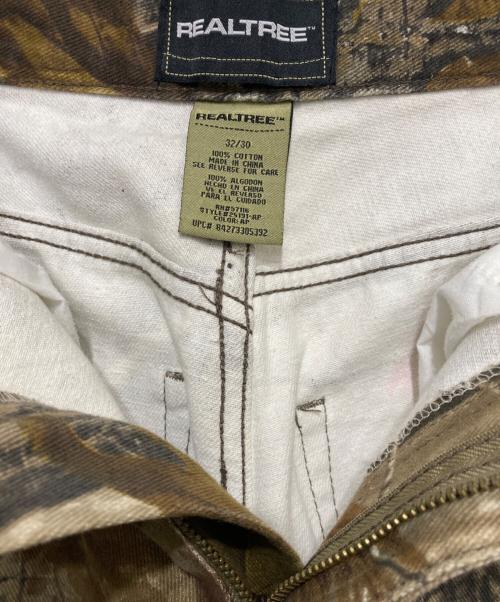 Realtree（リアルツリー）realtree (リアルツリー) ダブルニーツリーカモパンツ オリーブ サイズ:32の古着・服飾アイテム