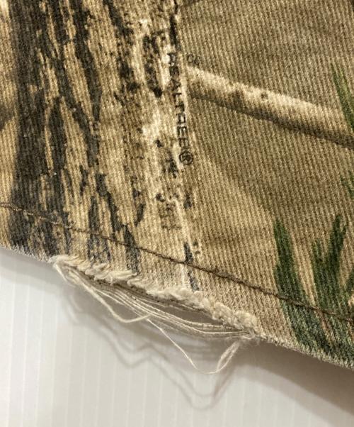 Realtree（リアルツリー）realtree (リアルツリー) ダブルニーツリーカモパンツ オリーブ サイズ:32の古着・服飾アイテム