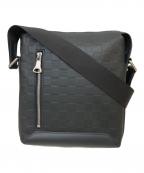 LOUIS VUITTONルイ ヴィトン）の古着「ダミエ アンフィニ ディスカバリー ショルダーバッグ」｜ブラック