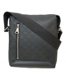 LOUIS VUITTON（ルイ ヴィトン）の古着「ダミエ アンフィニ ディスカバリー ショルダーバッグ」｜ブラック