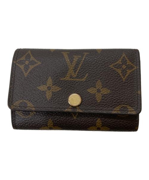 LOUIS VUITTON（ルイ ヴィトン）LOUIS VUITTON (ルイ ヴィトン) ミュルティクレ6 キーケース ブラウン サイズ:表記無しの古着・服飾アイテム