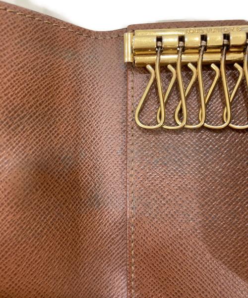 LOUIS VUITTON（ルイ ヴィトン）LOUIS VUITTON (ルイ ヴィトン) ミュルティクレ6 キーケース ブラウン サイズ:表記無しの古着・服飾アイテム
