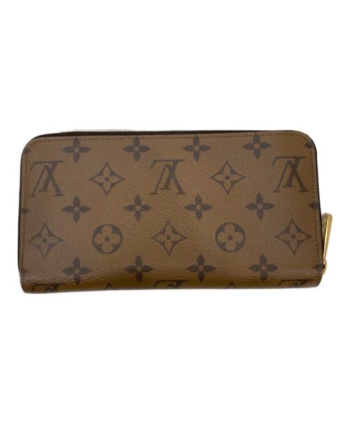 LOUIS VUITTON（ルイ ヴィトン）LOUIS VUITTON (ルイ ヴィトン) モノグラム・リバース ジッピー ウォレット ブラウン サイズ:表記無しの古着・服飾アイテム