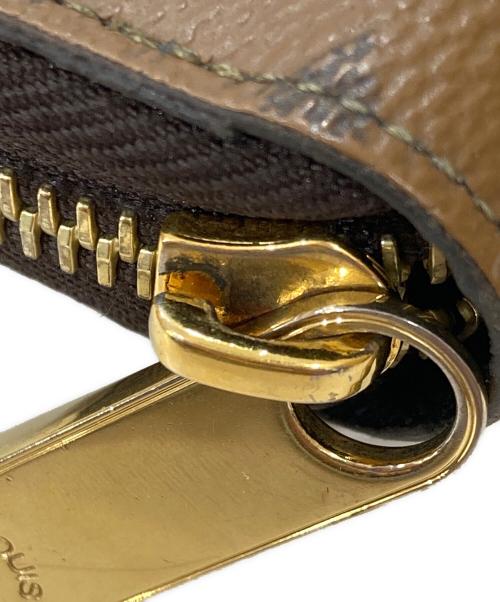 LOUIS VUITTON（ルイ ヴィトン）LOUIS VUITTON (ルイ ヴィトン) モノグラム・リバース ジッピー ウォレット ブラウン サイズ:表記無しの古着・服飾アイテム