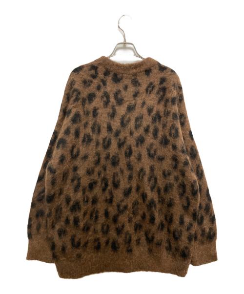 JOURNAL STANDARD relume（ジャーナルスタンダード レリューム）JOURNAL STANDARD relume (ジャーナルスタンダード レリューム) モヘヤミックスレオパードプルオーバー ブラウン サイズ:Fの古着・服飾アイテム