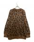 JOURNAL STANDARD relume (ジャーナルスタンダード レリューム) モヘヤミックスレオパードプルオーバー ブラウン サイズ:F：5000円