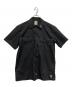 Dickies（ディッキーズ）の古着「Short Sleeve Work Shirt Flower Stone」｜ブラック
