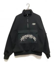 BUDS POOL（バッズプール）の古着「NORTHERN BLUE HALF ZIP TRACK JACKET」｜ブラック
