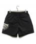 BUDS POOL (バッズプール) CLASSIC LOGO SIDE PRINT NYLON SHORTS ブラック サイズ:L：8000円