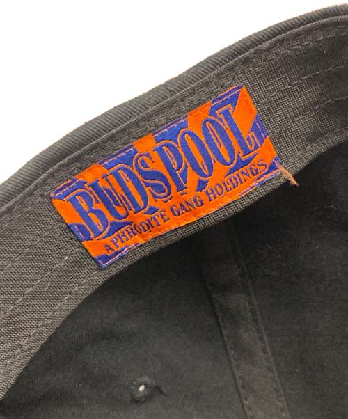 BUDS POOL（バッズプール）BUDS POOL (バッズプール) キャップ ブラックの古着・服飾アイテム