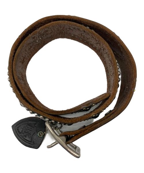 htc（エイチティーシー）HTC (エイチティーシー) Overlay Peanut Belt ブラック サイズ:32の古着・服飾アイテム