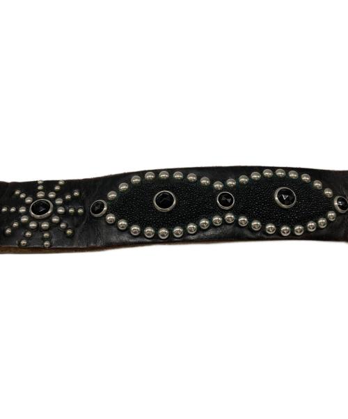 htc（エイチティーシー）HTC (エイチティーシー) Overlay Peanut Belt ブラック サイズ:32の古着・服飾アイテム