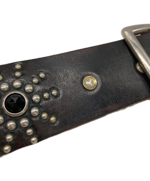 htc（エイチティーシー）HTC (エイチティーシー) Overlay Peanut Belt ブラック サイズ:32の古着・服飾アイテム