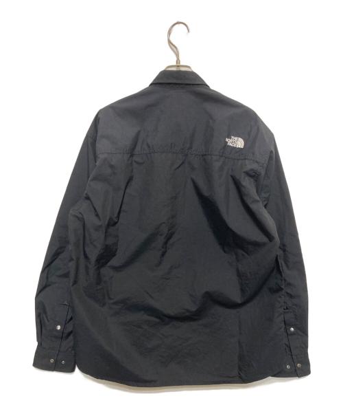 THE NORTH FACE（ザ ノース フェイス）THE NORTH FACE (ザ ノース フェイス) L/S Nuptse SHIRT ブラック サイズ:Sの古着・服飾アイテム