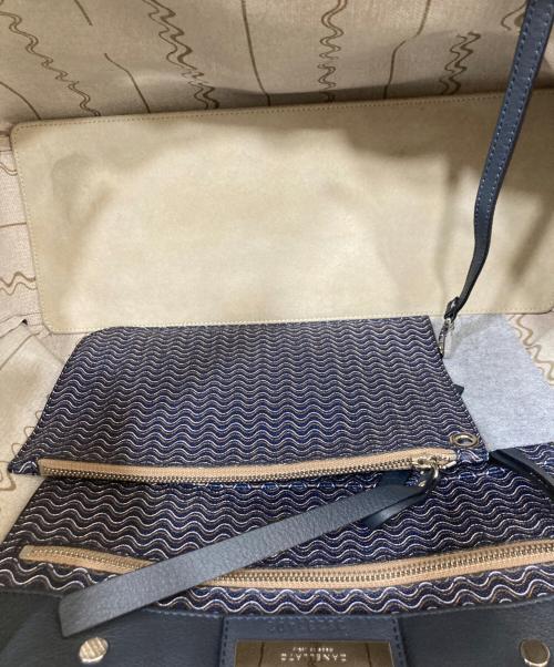 zanellato（ザネラート）ZANELLATO (ザネラート) トートバッグ ネイビーの古着・服飾アイテム