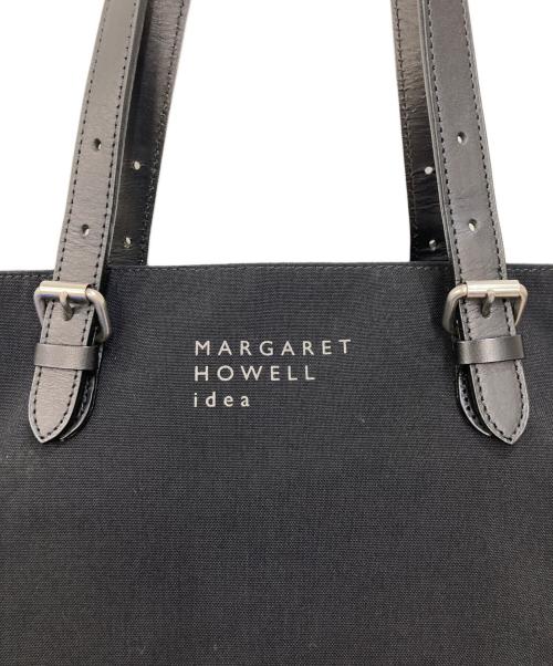 MARGARET HOWELL idea（マーガレット ハウエル アイディア）MARGARET HOWELL idea (マーガレット ハウエル アイディア) トートバッグ ブラックの古着・服飾アイテム