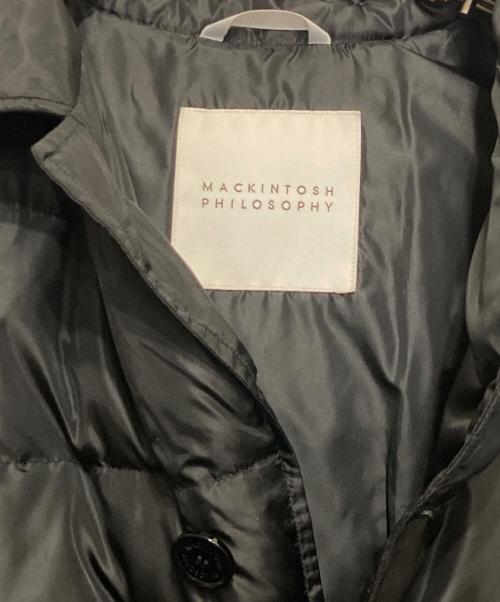 MACKINTOSH PHILOSOPHY（マッキントッシュ フィロソフィー）MACKINTOSH PHILOSOPHY (マッキントッシュ フィロソフィー) ダウンコート ブラック サイズ:４０の古着・服飾アイテム