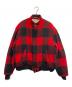 WOOLRICH（ウールリッチ）の古着「バッファローチェック柄ウール混ジャケット」｜レッド