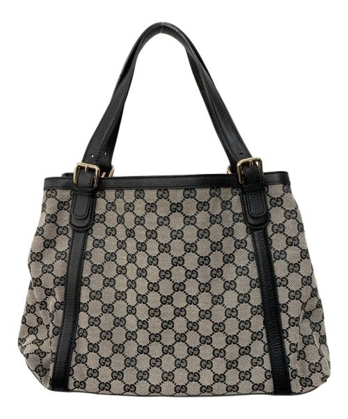 GUCCI（グッチ）GUCCI (グッチ) トートバッグ グレーの古着・服飾アイテム