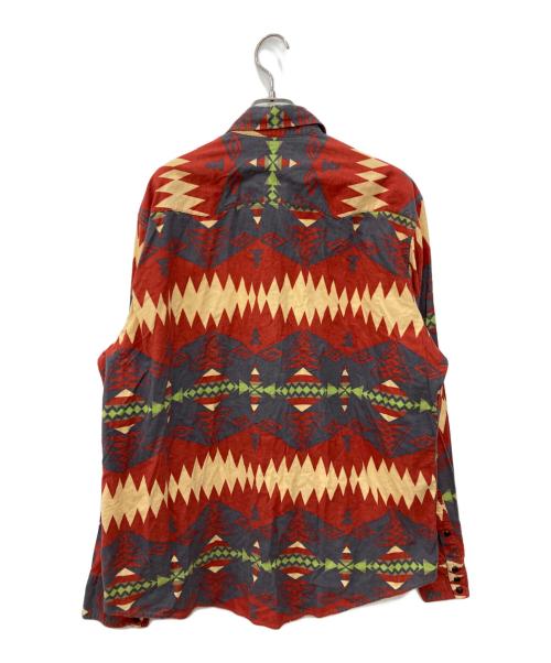 POLO JEANS CO.（ポロジーンズカンパニー）POLO JEANS CO. (ポロジーンズカンパニー) ネイティブ柄ヴィンテージフランネルシャツ サイズ:X-LARGEの古着・服飾アイテム