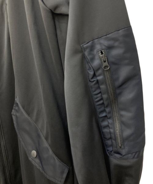 UN3D.（アンスリード）UN3D. (アンスリード) MA-1 JERSEY OP ネイビー サイズ:36の古着・服飾アイテム