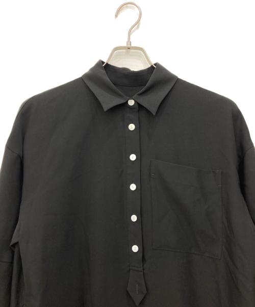 ENFOLD（エンフォルド）ENFOLD (エンフォルド) SHIRT DRESS ブラック サイズ:38の古着・服飾アイテム