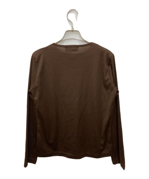 FENDI（フェンディ）FENDI (フェンディ) エンボスロゴプリントカットソー ブラウン サイズ:不明の古着・服飾アイテム