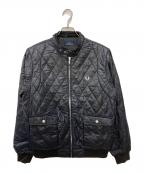 FRED PERRYフレッドペリー）の古着「キルティングジャケット」｜ブラック
