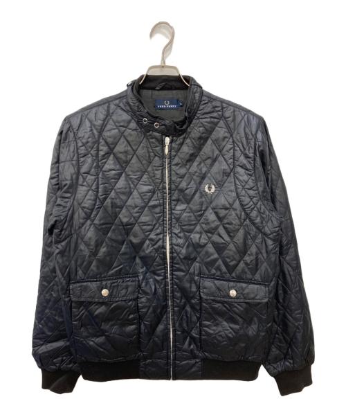 FRED PERRY（フレッドペリー）FRED PERRY (フレッドペリー) キルティングジャケット ブラック サイズ:Lの古着・服飾アイテム