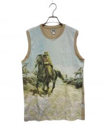 D&G（ディーアンドジー）の古着「ノースリーブカットソー」｜ベージュ