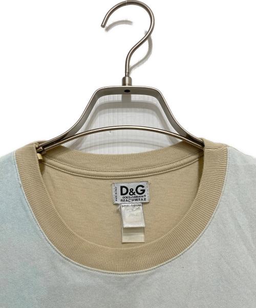 D&G（ディーアンドジー）D&G (ディーアンドジー) ノースリーブカットソー ベージュ サイズ:不明の古着・服飾アイテム