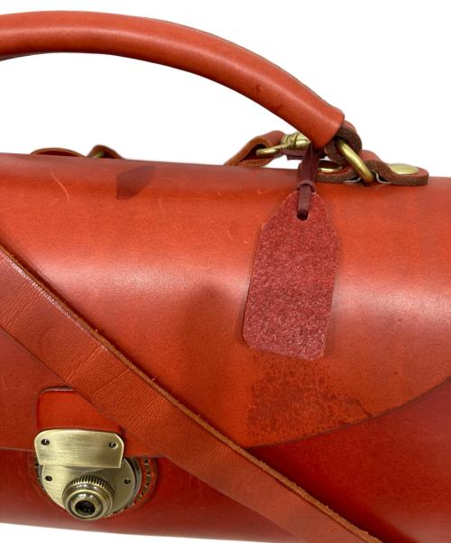 Herz（ヘルツ）Herz (ヘルツ) プリンショルダー 2wayバッグ レッドの古着・服飾アイテム