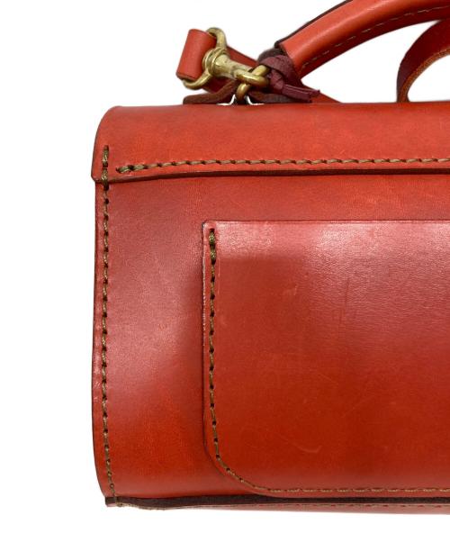 Herz（ヘルツ）Herz (ヘルツ) プリンショルダー 2wayバッグ レッドの古着・服飾アイテム