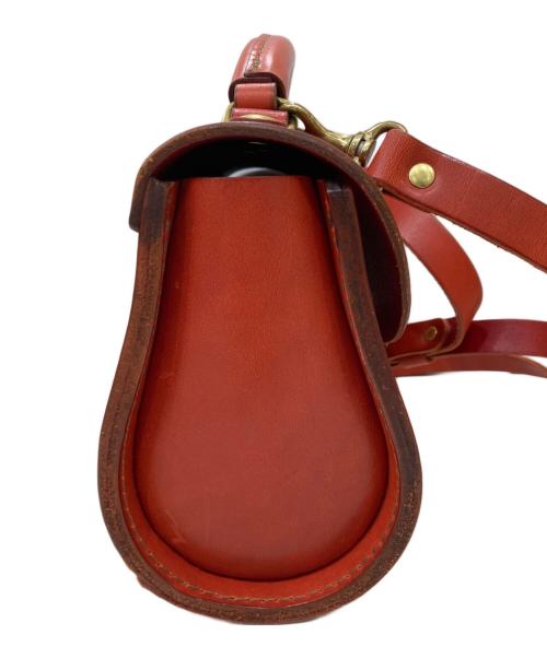 Herz（ヘルツ）Herz (ヘルツ) プリンショルダー 2wayバッグ レッドの古着・服飾アイテム