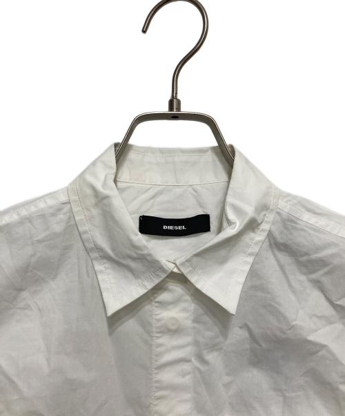DIESEL（ディーゼル）DIESEL (ディーゼル) シャツワンピース ホワイト サイズ:XS 未使用品の古着・服飾アイテム