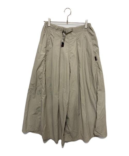 GRAMICCI（グラミチ）GRAMICCI (グラミチ) NYLON FLARE PANTナイロン フレア パンツ グレー サイズ:Mの古着・服飾アイテム