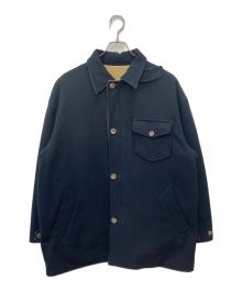 POLO RALPH LAUREN（ポロ・ラルフローレン）の古着「リバーシブルジャケット」｜ネイビー×ベージュ