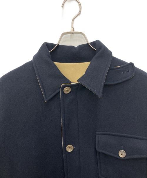 POLO RALPH LAUREN（ポロ・ラルフローレン）POLO RALPH LAUREN (ポロ・ラルフローレン) リバーシブルジャケット ネイビー×ベージュ サイズ:Ｌの古着・服飾アイテム