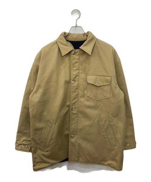 POLO RALPH LAUREN（ポロ・ラルフローレン）POLO RALPH LAUREN (ポロ・ラルフローレン) リバーシブルジャケット ネイビー×ベージュ サイズ:Ｌの古着・服飾アイテム