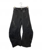ADRERアドラー）の古着「Nylon Tech Super 3D Baggy Pants」｜ブラック