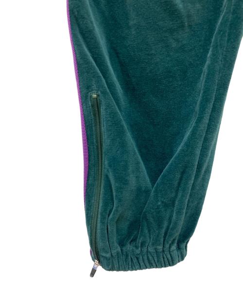 Needles（ニードルズ）Needles (ニードルズ) ベロアトラックパンツ グリーン サイズ:Lの古着・服飾アイテム
