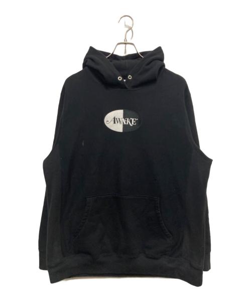 AWAKE（アウェイク）AWAKE (アウェイク) プルオーバーパーカー ブラック サイズ:Lの古着・服飾アイテム